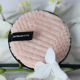 zari beauty&co. 超细纤维洗脸扑 卸妆工具 细腻柔软 一包两个