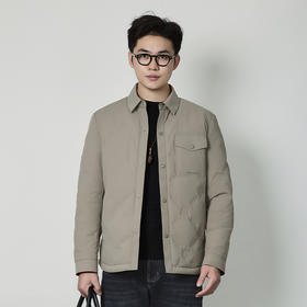 【新品上新】HX 冬季短款翻领薄羽绒服90绒Y100440011101/02