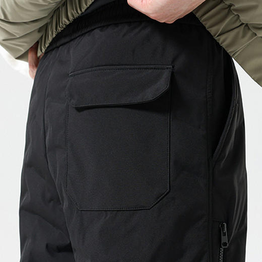 【鸭绒】圣得西2025年冬季男女同款羽绒裤加厚加绒休闲松紧长裤 商品图7