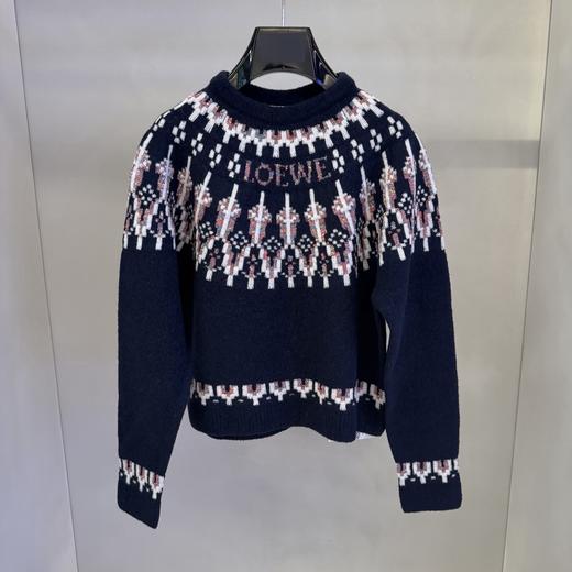 女款提花针织毛衣la014 商品图0