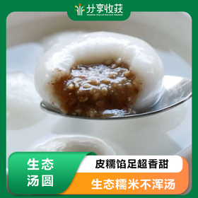 生态汤圆 | 香甜软糯 | 有机厨房 | 农场自产 * Ecological Tangyuan (Glutinous Rice Balls)