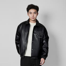 【新品上新】HX 冬季短款翻领皮羽绒服90绒Z100440040101