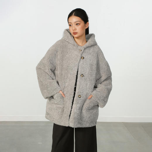 极简韩系仿羊羔毛外套-纪念日百货门店同款167893541 商品图1