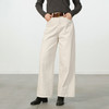 极简复合绒弯刀阔腿裤-纪念日百货门店同款168145959 商品缩略图0