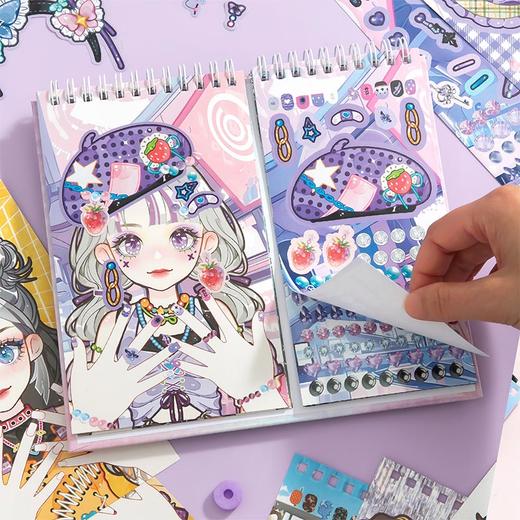 二次元少女美甲贴纸本2.0-纪念日百货门店同款168493777 商品图2