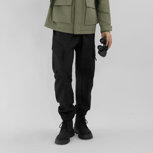 【新品上新】HX 冬季工装休闲长裤加绒S203444125101/02 商品图1