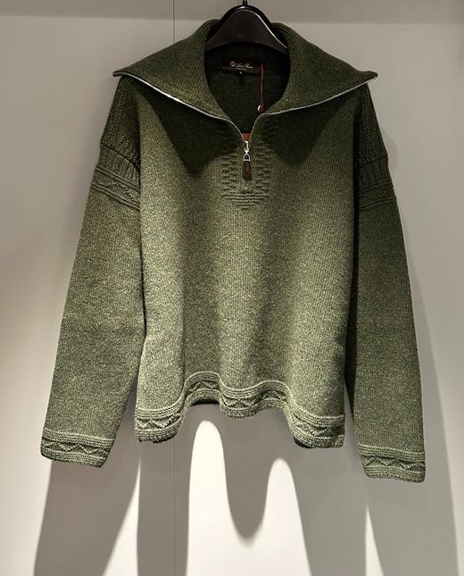 女款半拉链有领针织毛衣lv015 商品图0