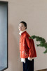牧衣游原创 手工刺绣进口双面呢外套喜庆红色复古新中式开衫 欢梦 商品缩略图5