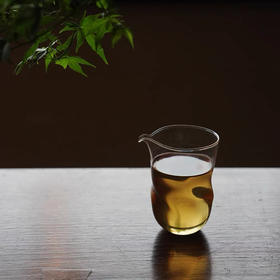 玻心璃语 | 最卷公道杯 玻璃 原创设计 茶具 手工匠人 耐热分茶器