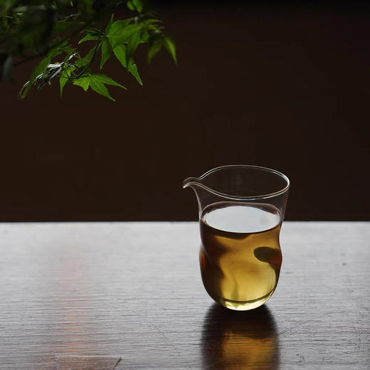 玻心璃语 | 最卷公道杯 玻璃 原创设计 茶具 手工匠人 耐热分茶器 商品图0