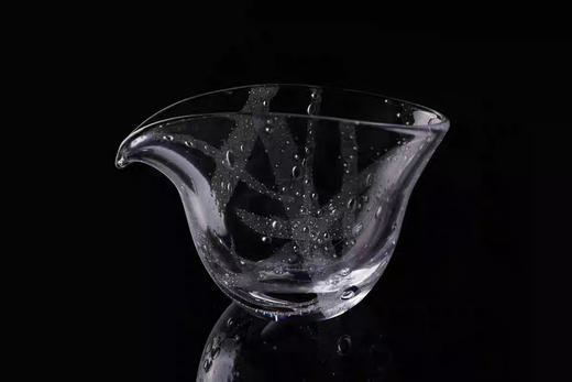 玻心璃语|非白公道杯 玻璃 琉璃 硝子 茶具 手工匠人 分茶器 商品图1