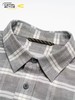 【富临店】骆驼动感冬季保暖磨毛纯棉格子衬衣 商品缩略图0