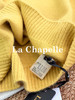 会员福利【蓬松柔软/兔毛+绵羊毛】拉夏贝尔/La Chapelle圆领针织衫~低饱和多色非常秋冬！很温柔气质百搭毛衣 商品缩略图7