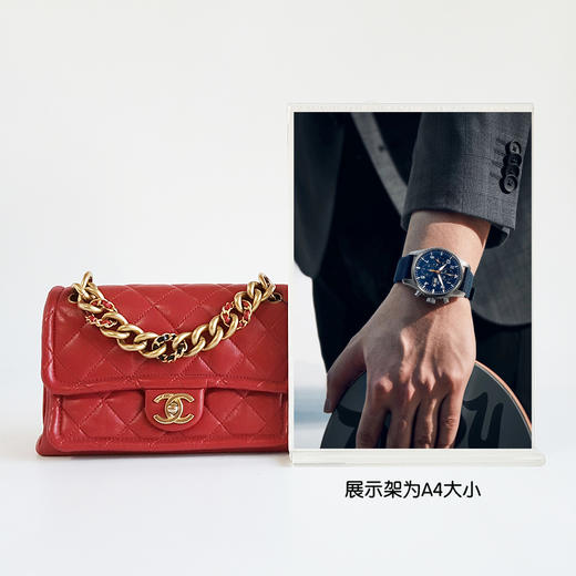 【95新】CHANEL香奈儿AS0937 B01190 N4855红色粗链条豆腐包单肩斜挎包女士 051225NJS05 商品图10