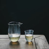 玻心璃语 | 浮游高款公道杯 钠钙玻璃 茶具 手工匠人 幽蓝 透明 商品缩略图3