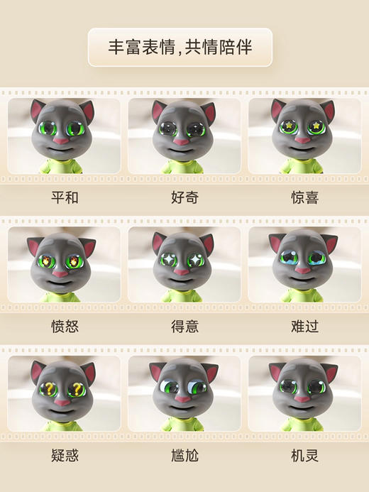 汤姆猫AI人工智能机器人儿童玩具对话互动陪伴男女孩 商品图2