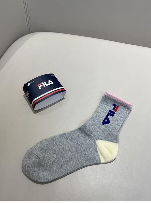 好袜子❗️韩国订单剩余 纯元 FL男女款运动中筒袜～官w110➕一双！不tui换！ 商品图7