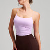 跃牌【安琪拉系列】 新款裸感运动背心双面锦舒适上衣女褶皱健身吊带瑜伽文胸WX1252 商品缩略图3
