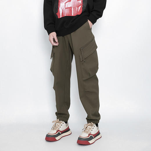 【新品上新】HX 冬季工装休闲长裤加绒S203444125101/02 商品图9