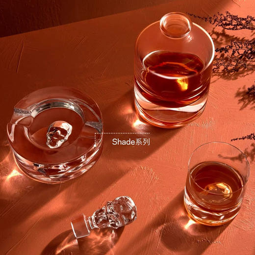 土耳其NUDE进口雪茄烟灰缸厚重水晶玻璃桌面装饰摆件轻奢高档礼品 商品图2