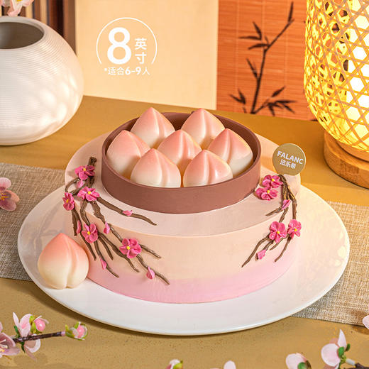 【春满桃园】0卡糖奶油蛋糕） | FALANC CAKE 商品图5