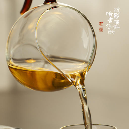 暗香疏影/晶彩郁文匀杯食品级高硼硅玻璃大号茶海功夫茶具配件高档茶杯分茶器 商品图2