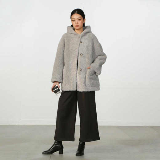 极简韩系仿羊羔毛外套-纪念日百货门店同款167893541 商品图3