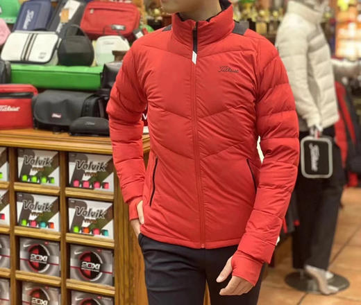 韩单正品Titleist 高尔夫羽绒服，只有红色XL XXL 各一件，代购两三千 商品图0
