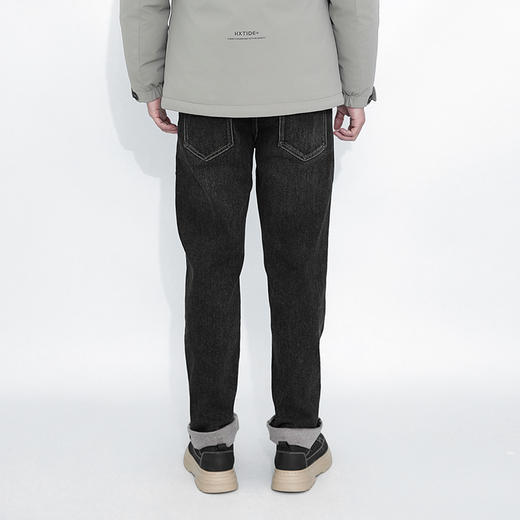【断码清仓】HX 冬季水洗直筒牛仔长裤百搭款Y201440013101 商品图4