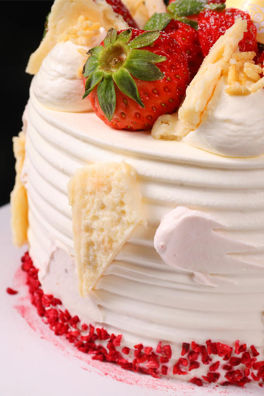 抹茶草莓酸奶皮子蛋糕 商品图4