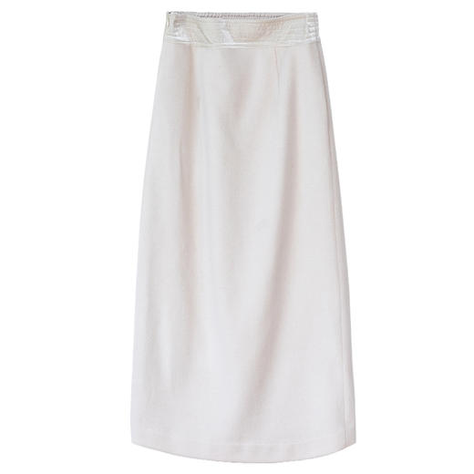 牧衣游原创 羊毛毛呢半裙直筒冬季新款软糯厚实保暖半身裙 忘辞 商品图4