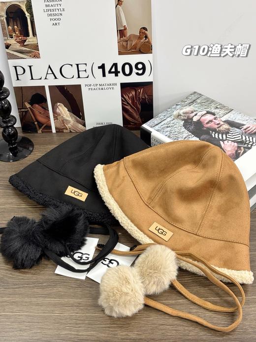 UGG麂皮绒加厚加绒款渔夫帽！加深加宽 商品图2