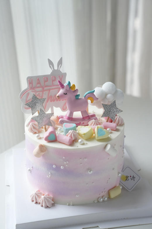 渲染粉紫独角兽 商品图1