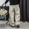 徐太浪【缉明线 立体裁剪】休闲裤男秋冬款宽松直筒裤子通勤长裤 商品缩略图1