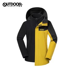 【春上新】【7折】6楼OUTDOOR户外保暖三合一套绒加厚保暖冲锋衣休闲舒适时尚百搭冲锋衣吊牌价2399元折后价1679元