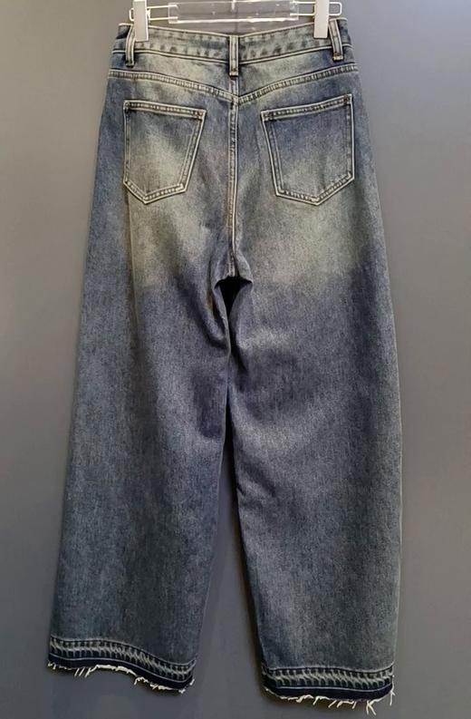 B复古简约直筒牛仔裤冬季088204552501 商品图1