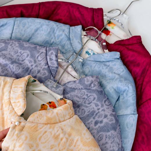 一衣两穿 秋冬国风穿搭天花板【优泺菲 新中式国风双面穿仙女棉服】中式雅致+实用保暖全拿捏！ 商品图4