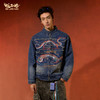 敦煌联名BJHG不计后果重磅牛仔外套男款春宽松美式复古水洗夹克女 商品缩略图0