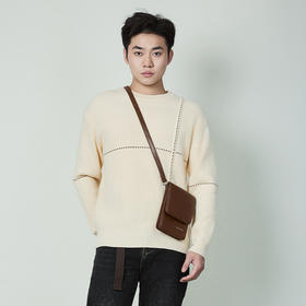 【断码清仓】HX 冬季圆领毛衫S107444216101