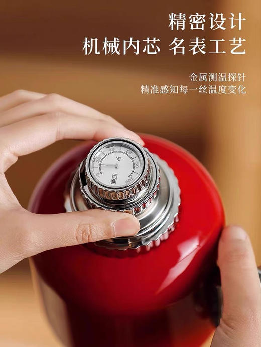 东方壶钛壶焖茶壶美人保温壶纯钛内胆温双层650ML 商品图1