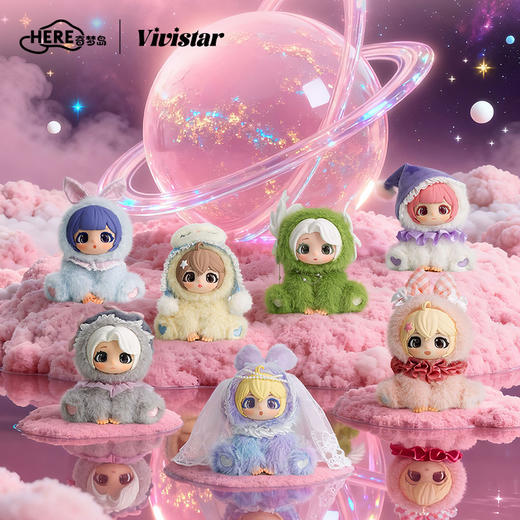 Vivistar日常生活系列毛绒盲盒-纪念日百货门店同款168343980 商品图0