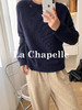 会员福利【蓬松柔软/兔毛+绵羊毛】拉夏贝尔/La Chapelle圆领针织衫~低饱和多色非常秋冬！很温柔气质百搭毛衣 商品缩略图2
