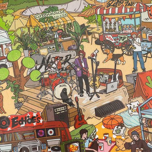 复古美式造景贴纸-纪念日百货门店同款168493751 商品图2