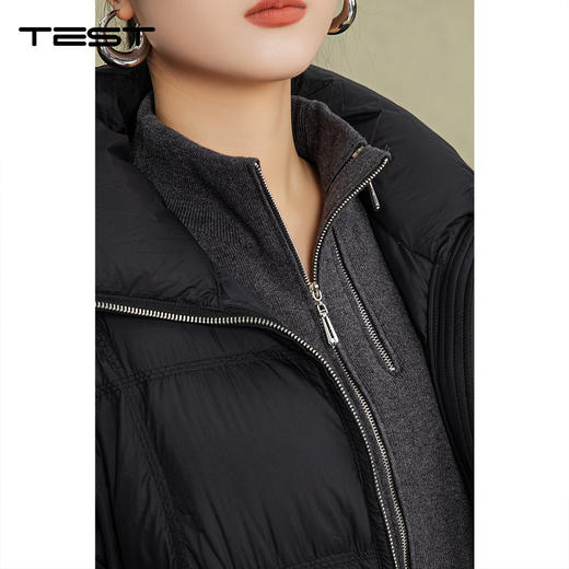 冬上新简约通勤高级感保暖羽绒外套2254022 商品图6