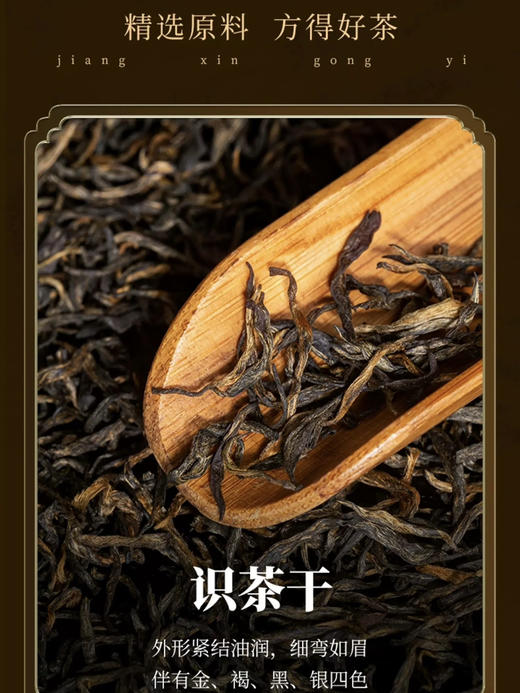 骏德茶业 武夷山红茶桐木关巨匠金骏眉63g 商品图2