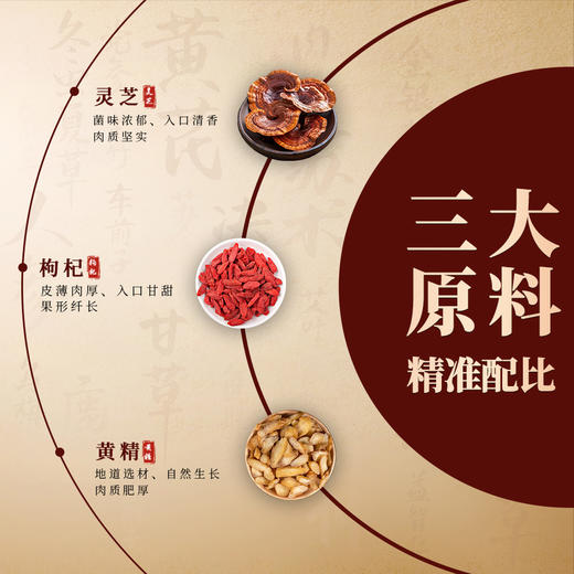 养生季节（灵芝黄精酒）2.5L玻璃坛装，精美礼盒，精选灵芝 枸杞 黄精 3味国企原料，科学配比，充分侵泡 商品图5