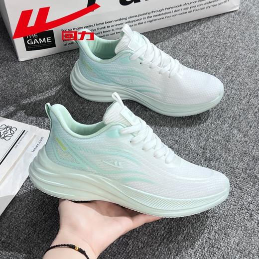 回力运动鞋女2025秋季透气薄款网面跑步鞋多巴胺轻便软底减震跑鞋 商品图4