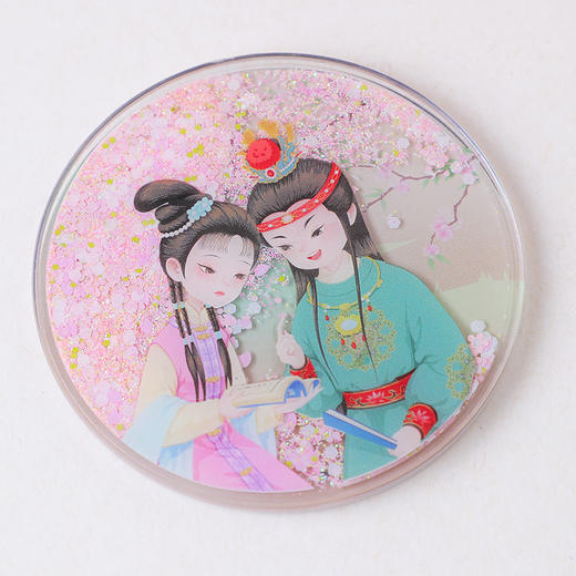 宝黛共读流沙冰箱贴 商品图4