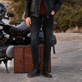 【新品上新】HX 冬季水洗萝卜牛仔长裤S201444076101