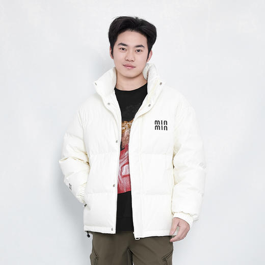 【新品上新】HX 冬季短款立领皮羽绒服C100440031101/02 商品图6